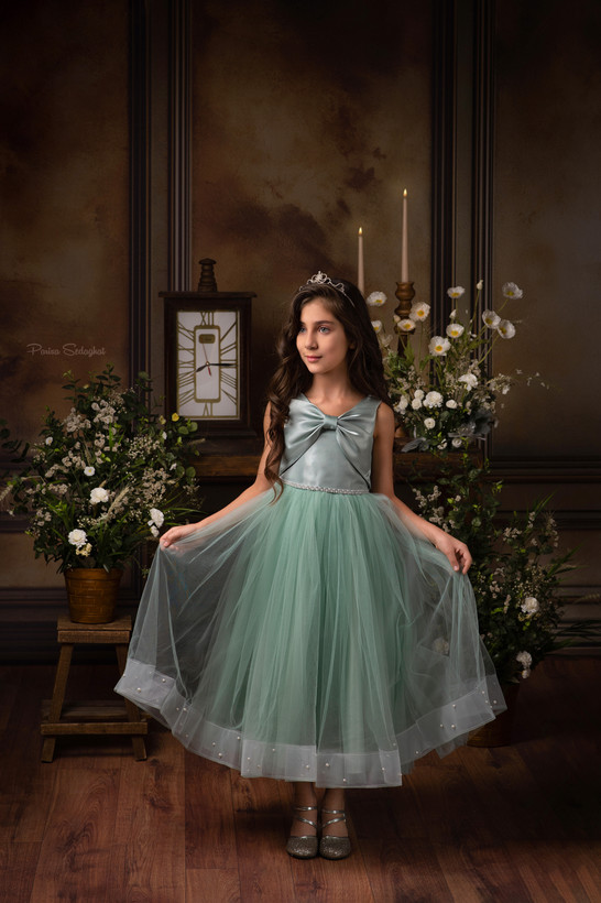 پیراهن مجلسی دخترانه برند PearlDress